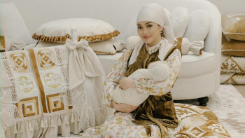 Фотография к новости: "Артынан ренжімеңіздер": Декретте отырған Ерке Есмахан халықтан сүйінші сұрады