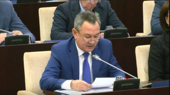 Фотография к новости: Депутат Ертіс өзені суының азаюынан туындайтын проблемаларды айтты