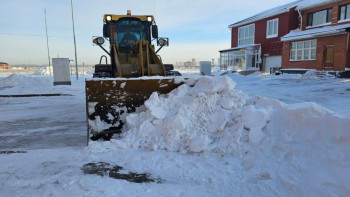 Фотография к новости: Астанада қар тазалауға 1500-ден аса арнайы техника жұмылдырылды