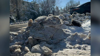 Фотография к новости: Таразда көшелерді қардан тазартпаған коммуналдық мекемеге айыппұл салынды