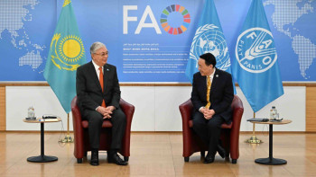 Фотография к новости: Тоқаев Азық-түлік және ауыл шаруашылығы ұйымының басшысымен кездесті