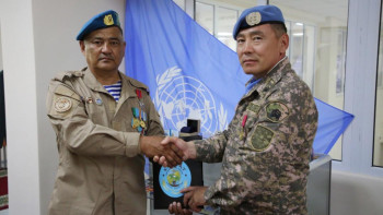 Фотография к новости: БҰҰ-ның бітімгерлік миссиясы: Ерлан Қарин операцияға қатысудың артықшылығын атады