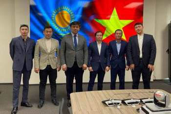 Фотография к новости: Түркістан әуежайына қатысты Вьетнам инвесторымен кездесу өтті