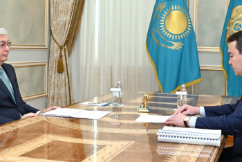 Фотография к новости: Мемлекет басшысы Әлихан Смайыловты қабылдады