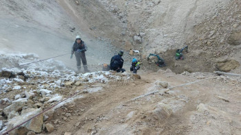 Фотография к новости: Майқайыңдағы апат. Авариялық-құтқару жұмыстары күрделі жағдайларда жалғасуда