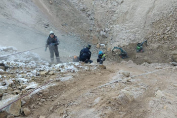 Фотография к новости: Майқайыңдағы апат. Авариялық-құтқару жұмыстары күрделі жағдайларда жалғасуда