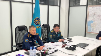 Фотография к новости: ТЖМ-да республикалық жедел штабтың кезектен тыс отырысы өтті