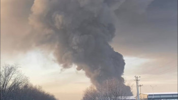 Фотография к новости: Алматының аспанын қою түтін басты