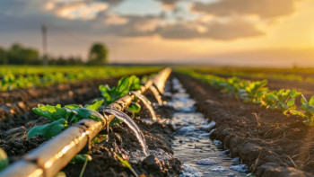 Фотография к новости: Түркістанның суармалы жерлеріне 206 млн текше метр су жіберілді