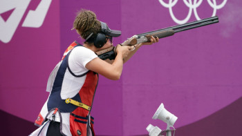 Фотография к новости: Стенд атудан Азия чемпионаты: Еліміз жалпы есепте екінші орын алды