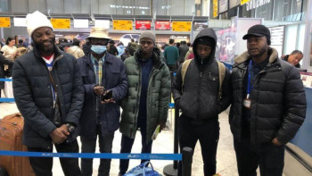 Фотография к новости: Алматыда заңсыз жүрген Нигерия азаматтары елден шығарылды