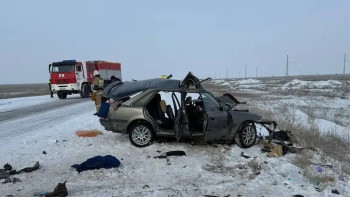 Фотография к новости: Жетісуда жантүршігерлік жол апатынан үш адам қаза тапты