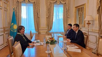 Фотография к новости: Вице-министр: Еліміз медициналық-әлеуметтік кадрларды дамытуға ерекше назар аударады