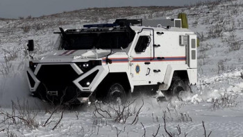 Фотография к новости: ТЖМ-де Алан-2 арнайы машинасы сынақтан өткізілді