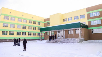 Фотография к новости: Астана әкімі құрылысы ұзаққа созылған мектептің қашан тапсырылатынын айтты