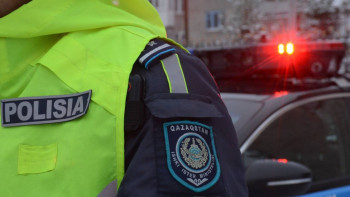 Фотография к новости: Ақмола облысында мас жүргізуші жол камераларына түсіп қалған