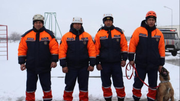 Фотография к новости: Тараз қаласының мектептерінде сейсмикалық жаттығулар жалғасуда