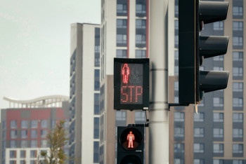 Фотография к новости: Таразда автобус жаяу жүргіншіні қағып кетті