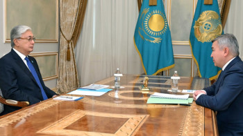 Фотография к новости: Тоқаев "Бәйтеректің" басшысын қабылдады