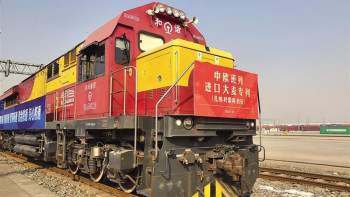 Фотография к новости: СҚО-дан шыққан арпа Қытайға 18 күнде жетті