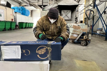 Фотография к новости: АШМ мамандары залалданған өнімдерді жою жұмысын жүргізді