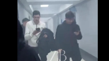 Фотография к новости: Алматыда студенттер эвакуацияланды