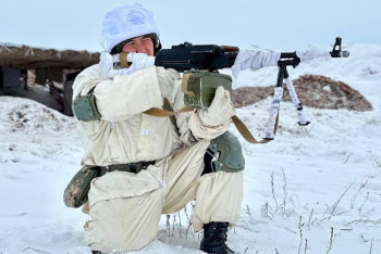 Фотография к новости: Жас командирлер жеке құрамды басқару тәжірибесіне машықтанады