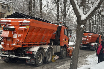 Фотография к новости: Фоторепортаж: Алматыға қалың қар жауды