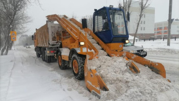 Фотография к новости: Елордадан қыс мезгілінің басынан бері 3,6 млн текше метр қар шығарылды