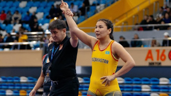 Фотография к новости: Әйелдер күресінен ел чемпиондары анықталды