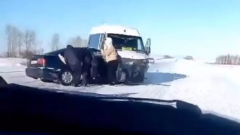 Фотография к новости: Ақмола облысында мектеп оқушылары мінген көлік жол апатына ұшырады