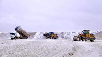 Фотография к новости: Астана көшелері қардан қалай тазартылады