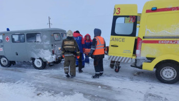 Фотография к новости: Қостанайда 24 адам қар құрсауынан  құтқарылды