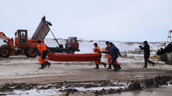 Фотография к новости: Ақмола облысының су тасқынына дайындығы тексерілді