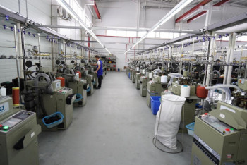 Фотография к новости: Түркістанда шұлық шығаратын кәсіпорын іске қосылды