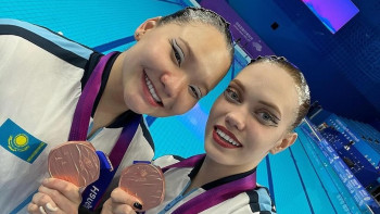 Фотография к новости: Қазақстан құрамасы көркем жүзуден олимпиада жолдамасына ие болды