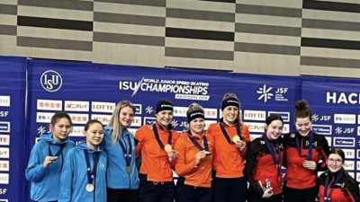 Қазақстандық жасөспірімдер конькимен жүгіруден әлем чемпионатында екі медаль жеңіп алды
