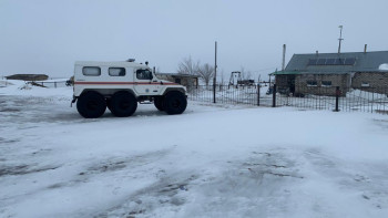 Фотография к новости: Оралда автобус өртенді