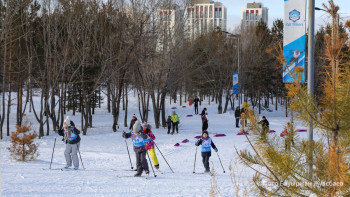 Фотография к новости: Астанада Қысқы триатлон өтеді
