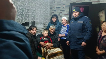 Фотография к новости: Абай облысында боранда жоғалып кеткен бала табылды