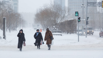 Фотография к новости: Боран, көктайғақ: 13 ақпанға арналған ауа райы болжамы