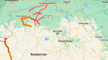 Фотография к новости: Республиканың 8 облысында жол жабылды