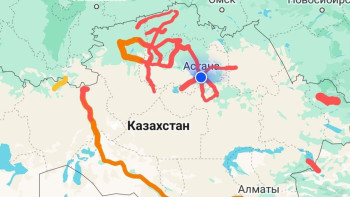 Фотография к новости: 11 облыста жол қозғалысына шектеу қойылған