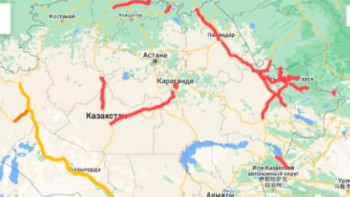 Фотография к новости: 13 облыста жол жабылды