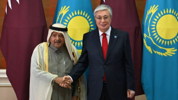 Фотография к новости: Президент Al Faisal Holding компаниясының басшысын қабылдады