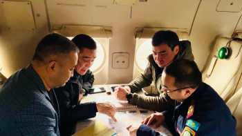 Фотография к новости: Жаңадан тағайындалған министр Сырдарияға аэровизуалды тексеру жүргізді