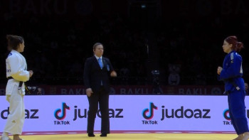 Фотография к новости: Әбужақынова Grand Slam турнирінің қола жүлдегері атанды