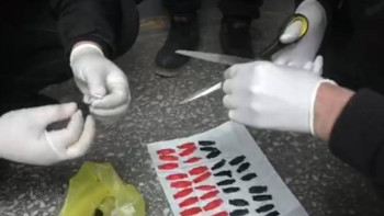 Фотография к новости: Таразда есірткі жасырып кетушіден 200 орам “синтетика” тәркіленді