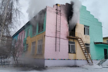 Фотография к новости: Семейде балабақша өртенді