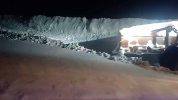 Фотография к новости: Абайда биіктігі 80 см-ге дейін қар жауып, төтенше жағдай жарияланды